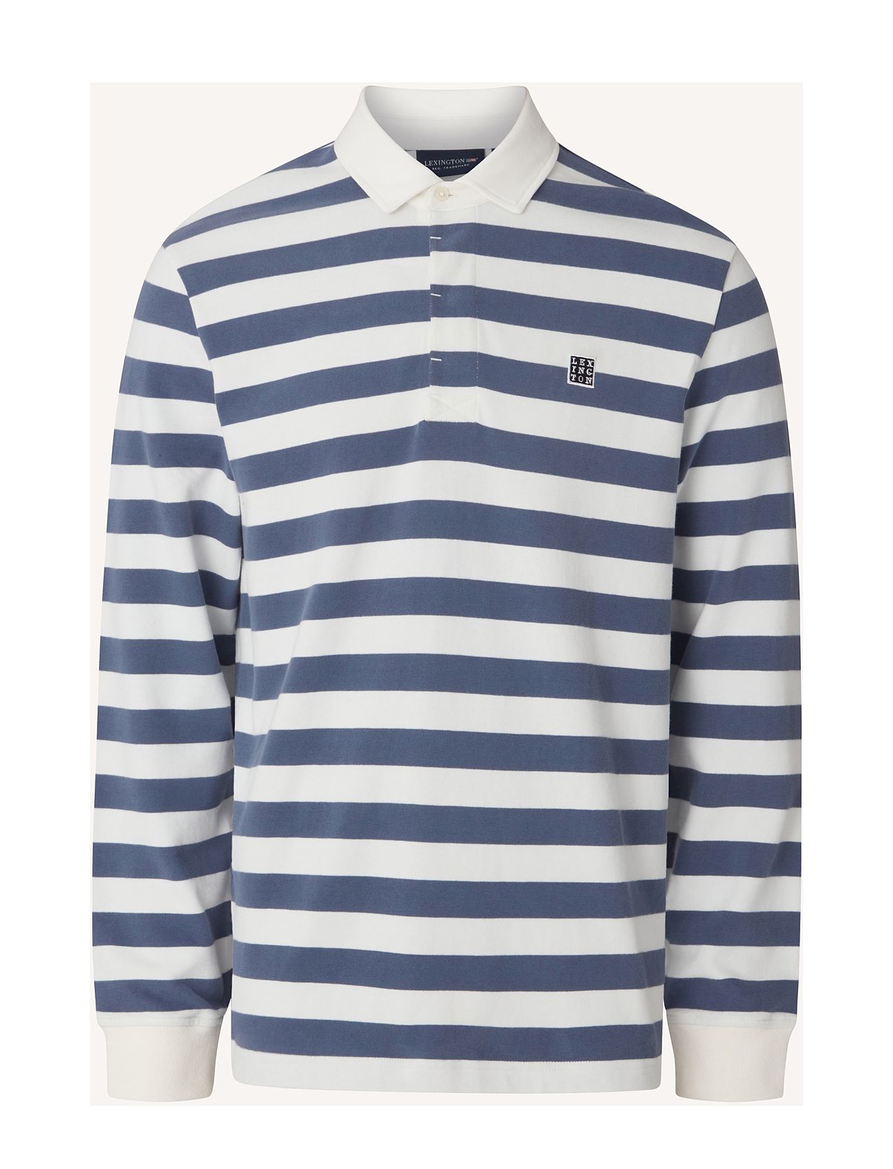 Ron Bretton Rugby Shirt Blue Lexington Clothing