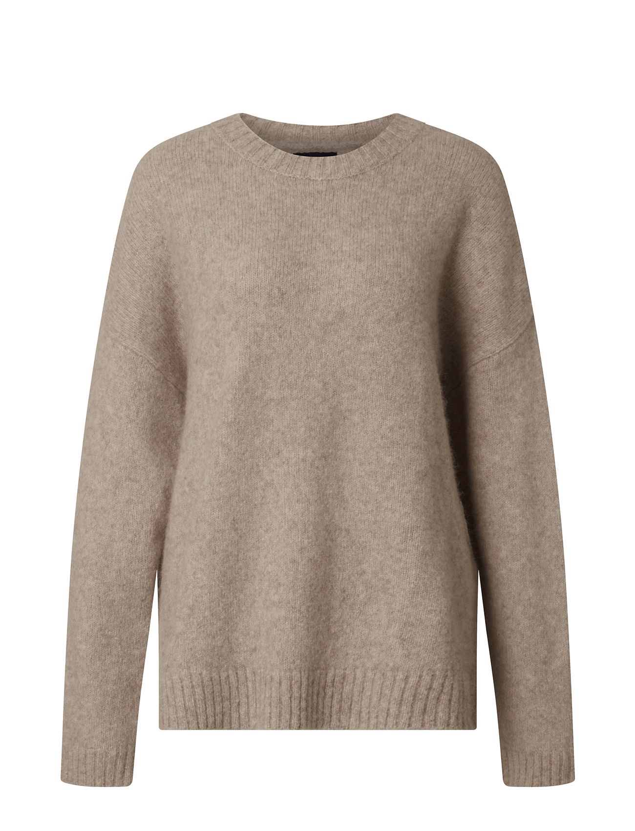 Brianna Yak Blend Sweater Brown Lexington Clothing