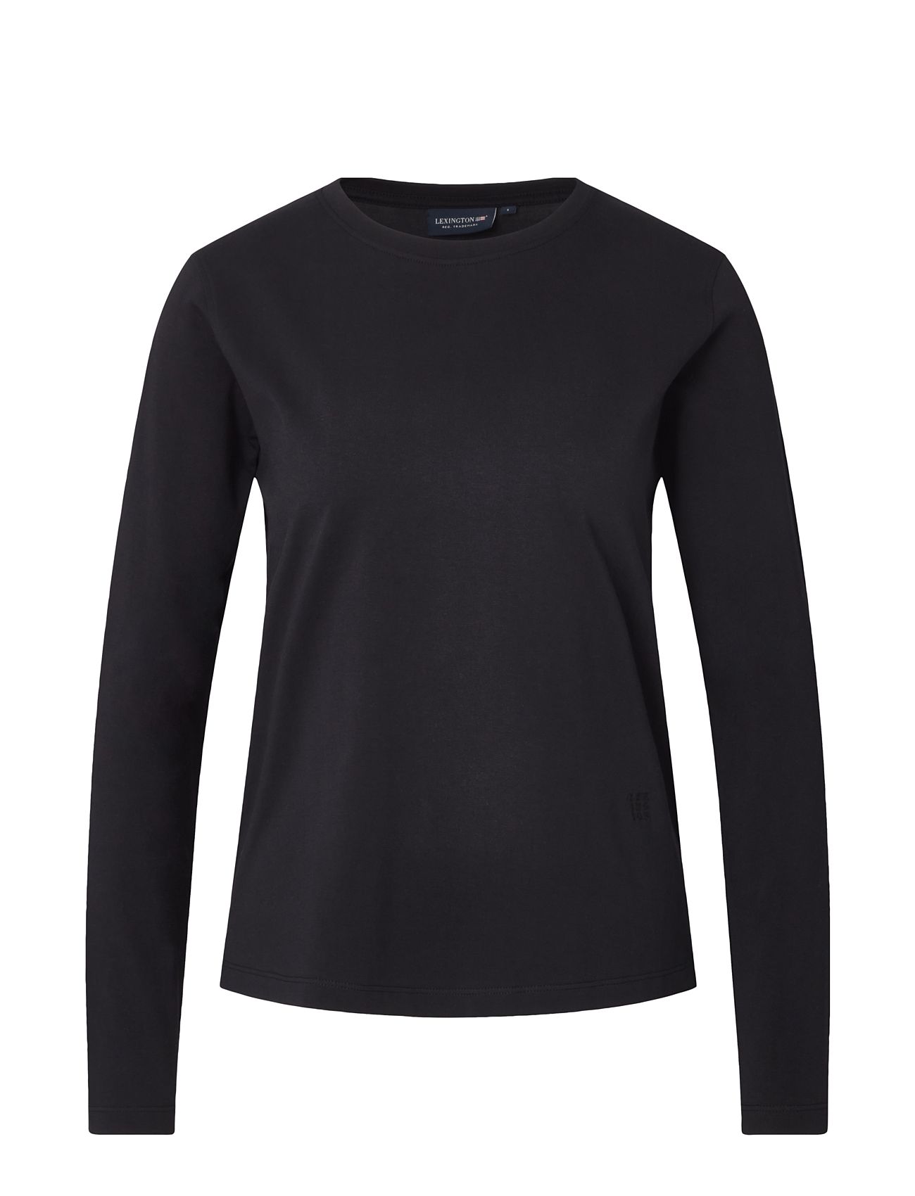 Micaela Long Sleeve Tee Black Lexington Clothing