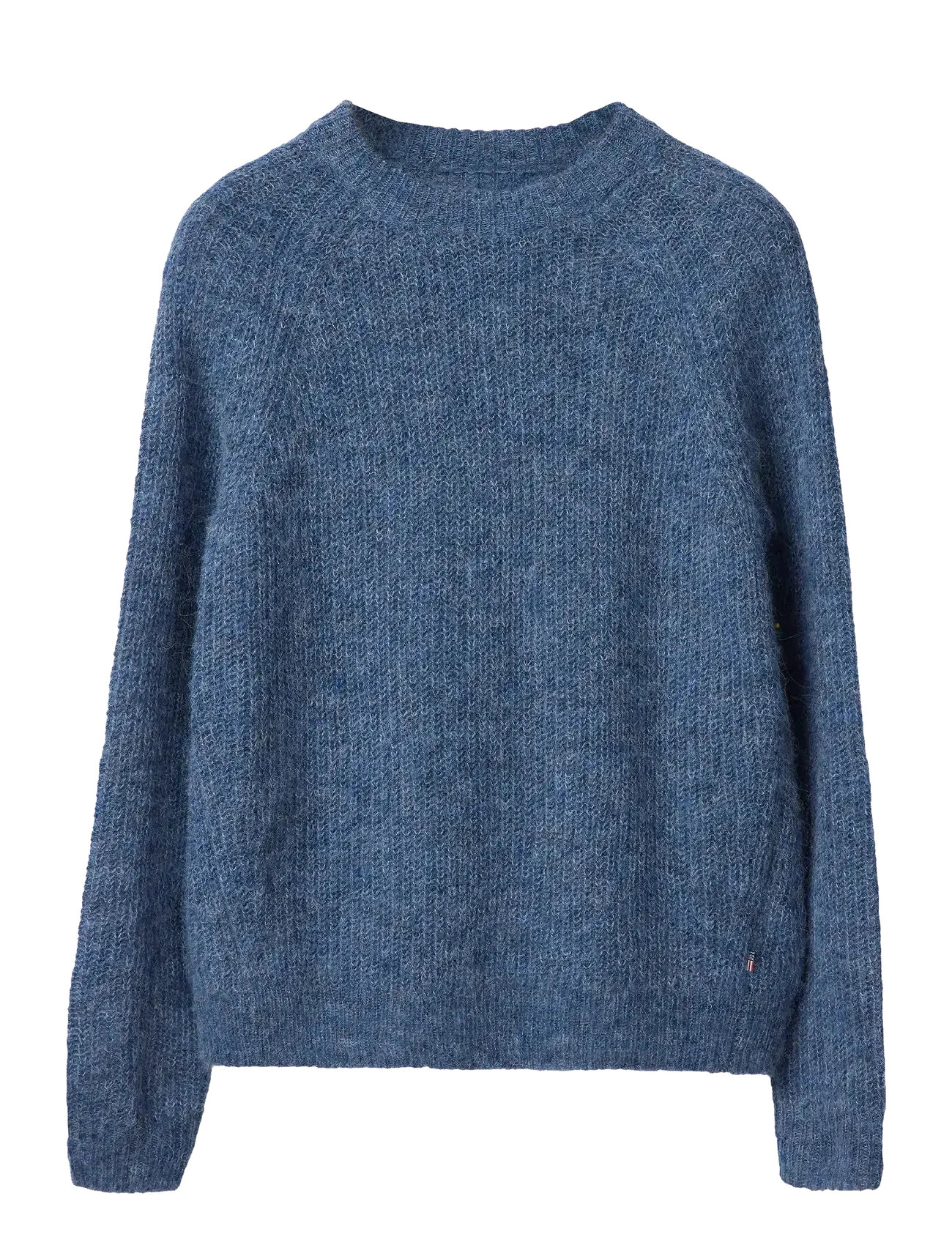 LEXINGTON CLOTHING Alpaca Blend Raglan Pullover Blau - S - Damen