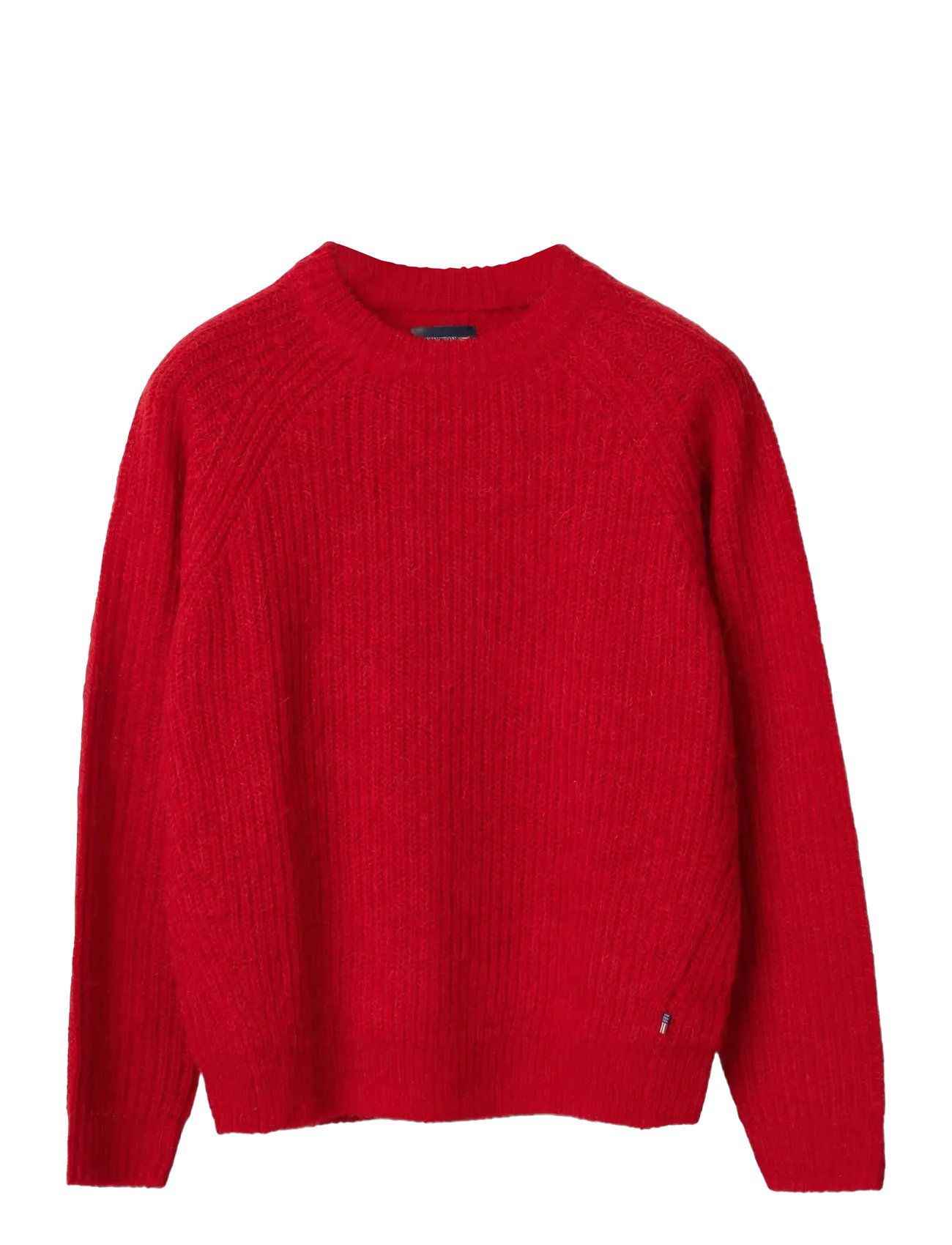 LEXINGTON CLOTHING Alpaca Blend Raglan Pullover Rot - XS - Damen