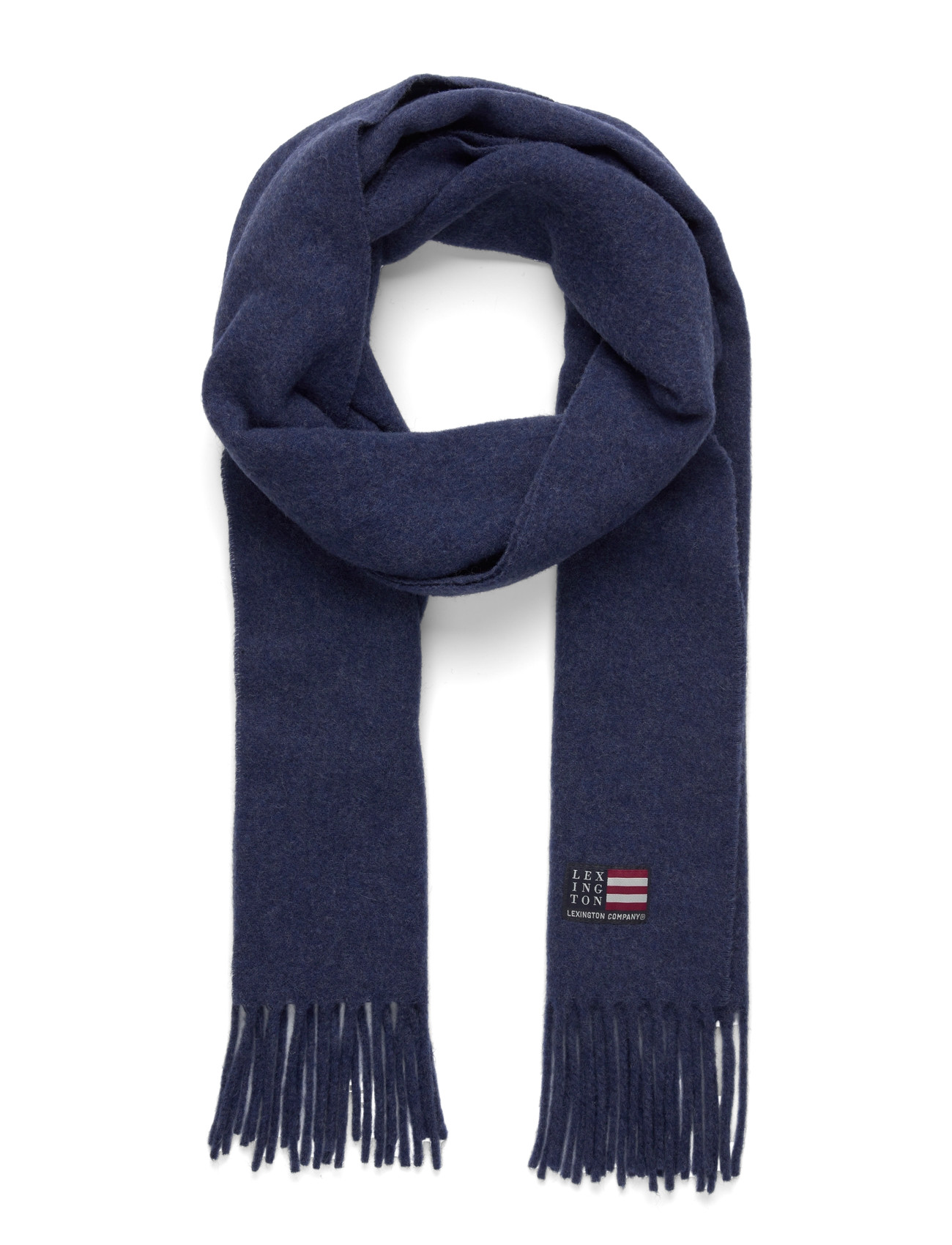 Lexington Clothing Recycled Wool Blend Scarf, One Size, Grey, Tørklæder > Vintertørklæder, Dame