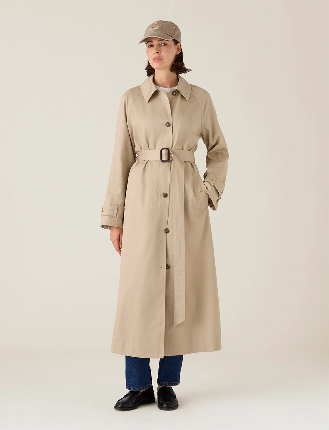 Lexington Clothing Cotton Blend Overcoat