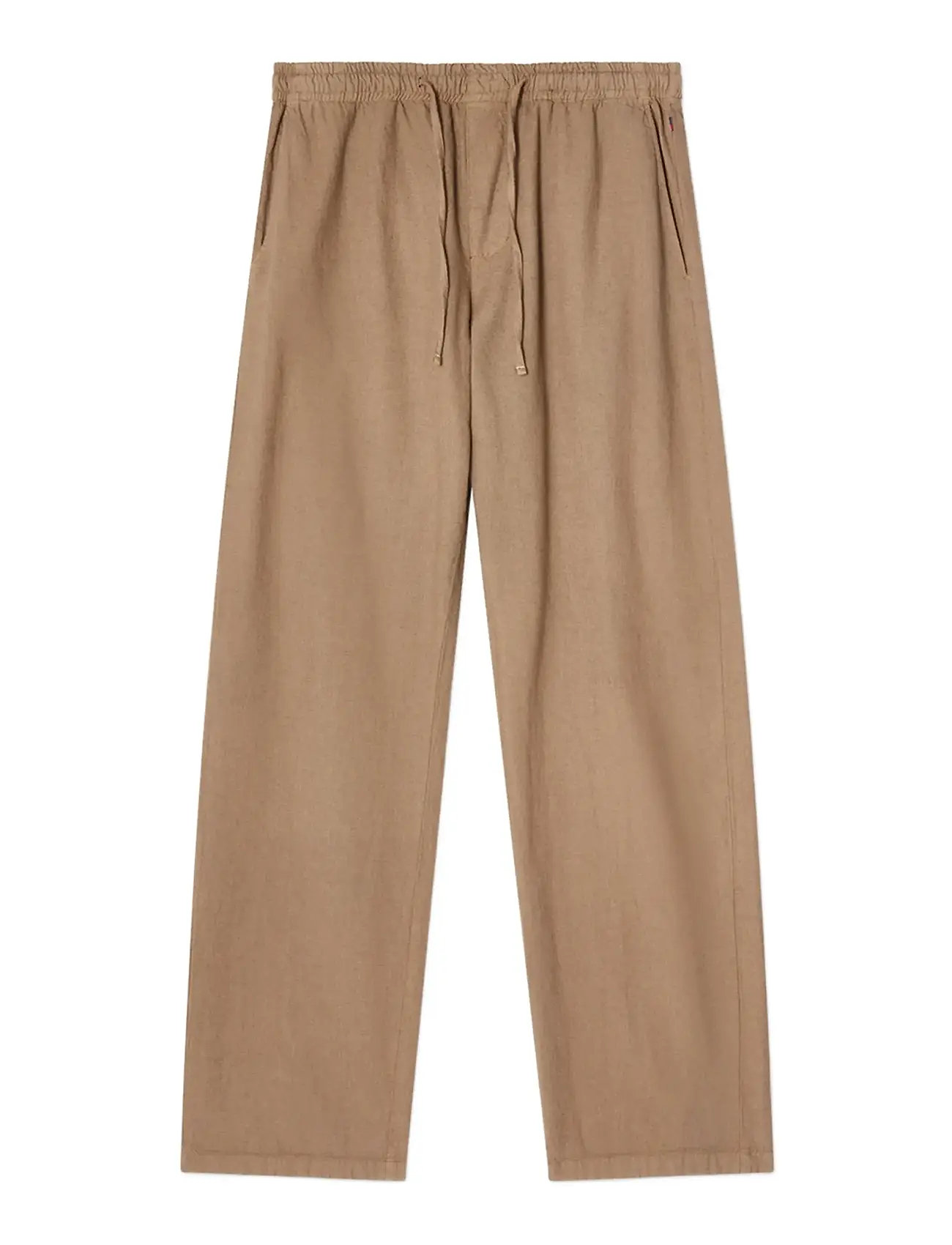 Lexington Clothing Casual Linen Blend Pants, S, Beige, Bukser > Afslappet, Herre