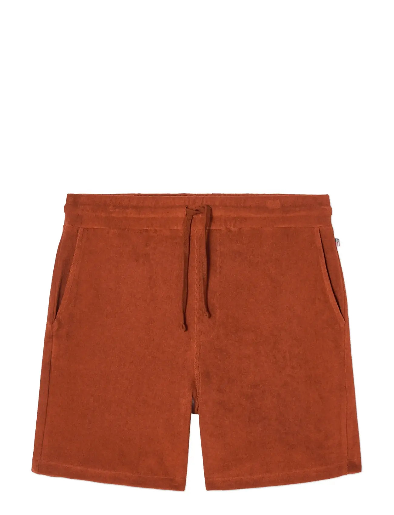 Lexington Clothing Organic Cotton Terry Shorts, S, Brown, Shorts > Svedeshorts, Herre