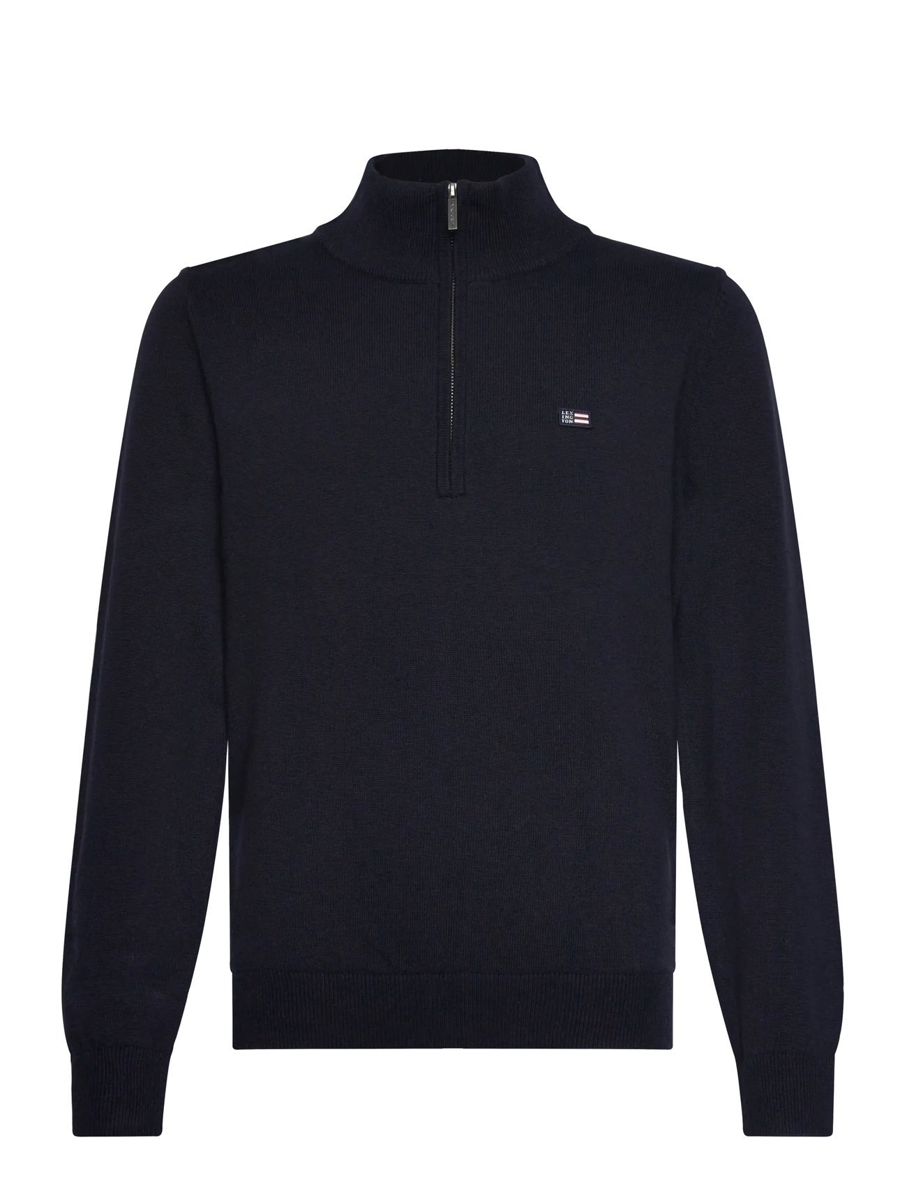 Lexington Clothing Freddy Half-Zip Sweater, 170, Navy, Strik > Pullovere, Børn