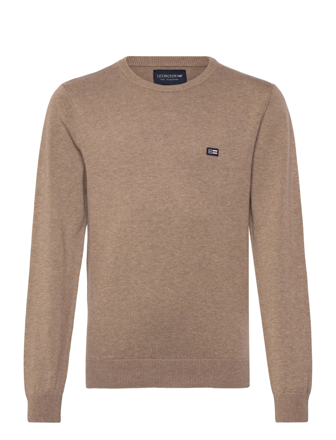LEXINGTON CLOTHING Brayden Baumwolle Crew Pullover Beige - 170 - Kinder