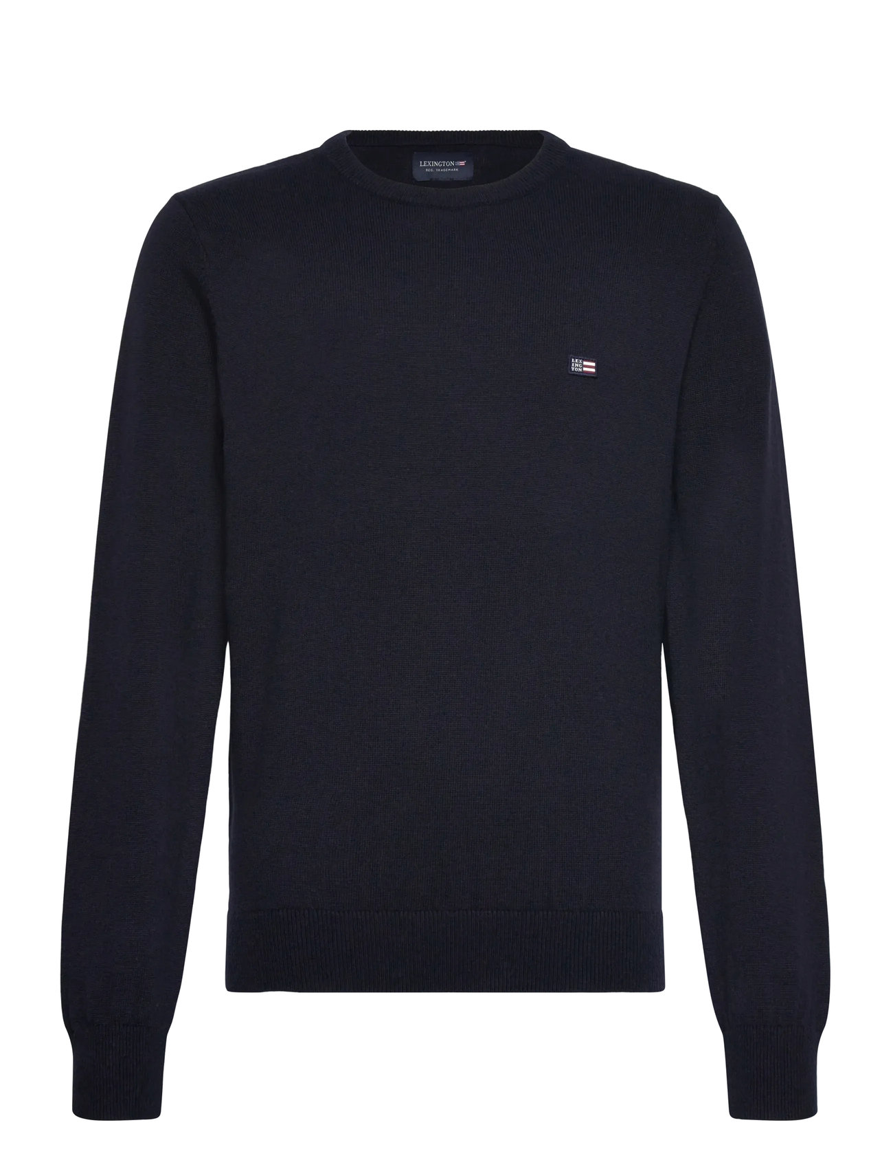 Lexington Clothing Brayden Cotton Crew Sweater, 176, Navy, Sweatshirts & Hættetrøjer > Sweatshirts, Børn