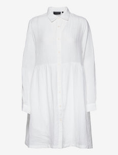 Andrea Linen Dress - shirt dresses - offwhite