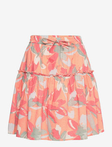 Beth Organic Cotton Voile Skirt - Īsi svārki - flower print