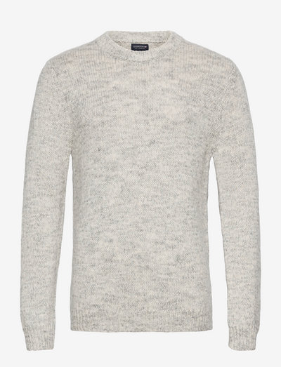 spise omhyggelig snesevis Lexington Clothing Albin Merino Wool/cotton Blend Sweater (Light Grey  Melange), 1271.25 kr | Stort udvalg af designer mærker | Booztlet.com