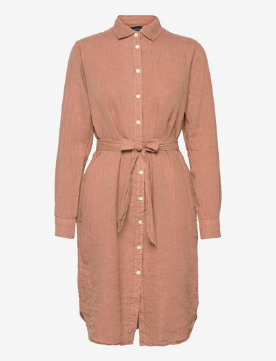 isa linen shirt dress