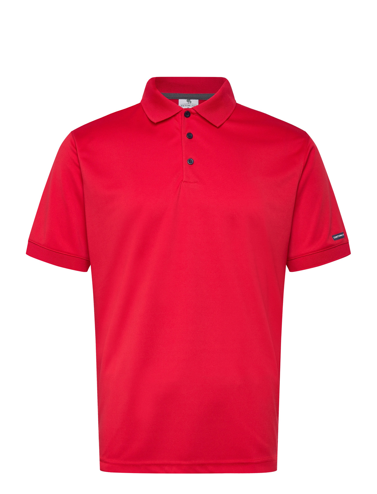Lexton Links Bond Polo, M, Red, Poloer > Kortærmede, Herre