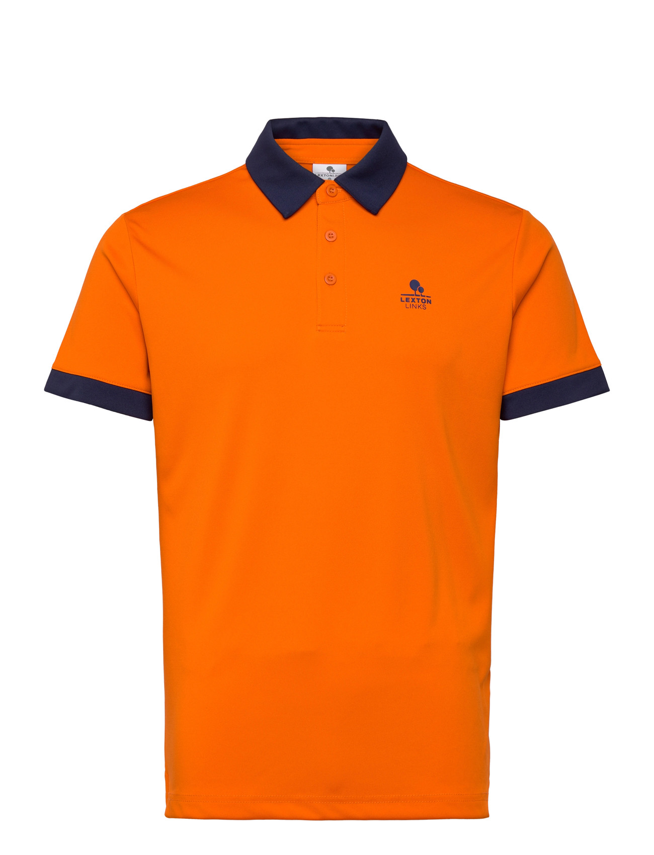 Lexton Links Huxley Polo, XL, Orange, Poloer > Kortærmede, Herre
