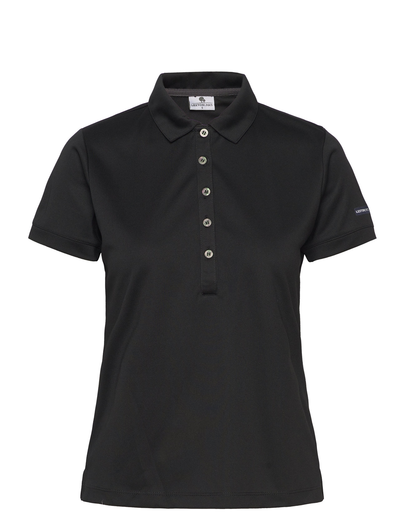 LEXTON LINKS Roseberry Polo Schwarz - L - Damen