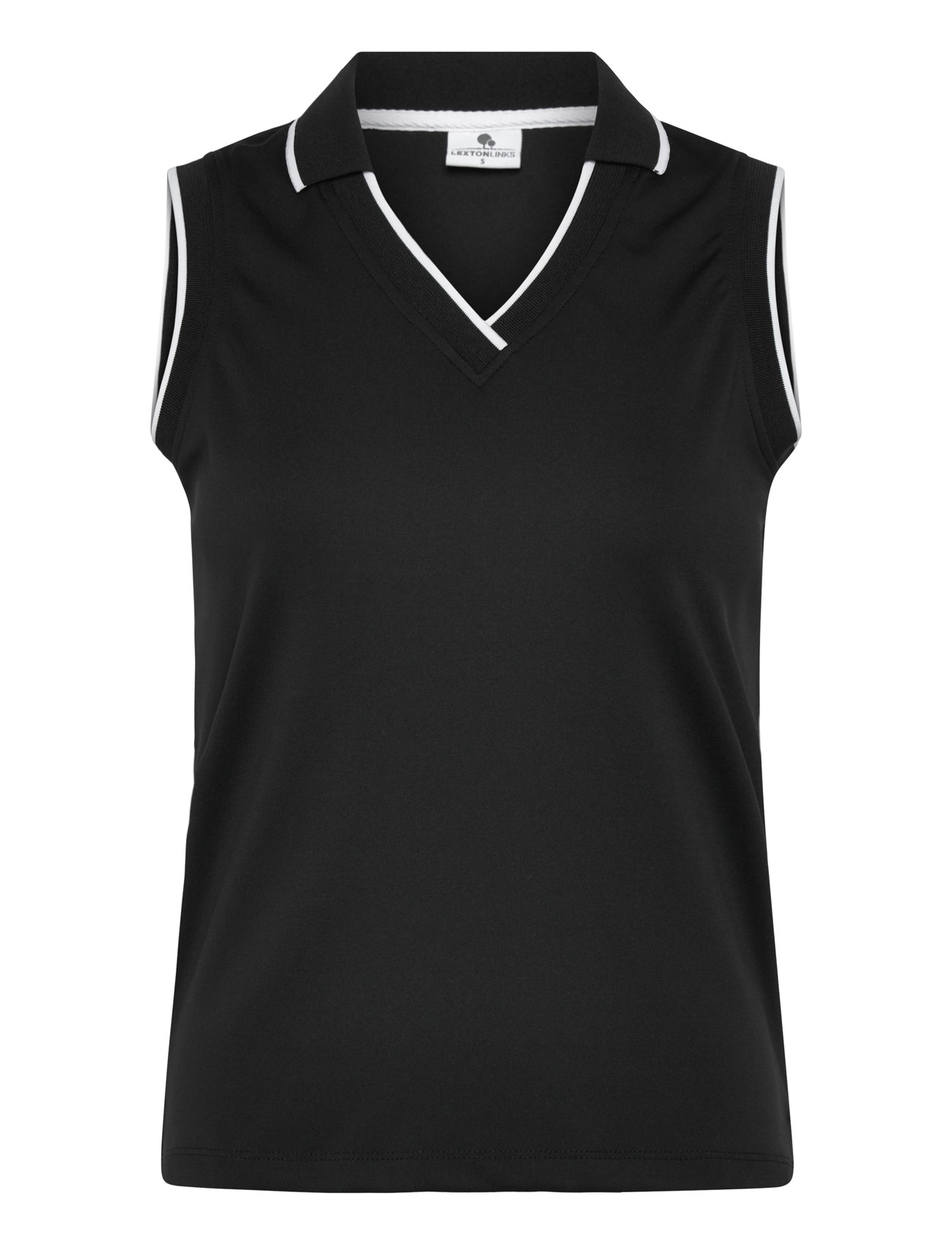 LEXTON LINKS Chrystal Polo Schwarz - M - Damen