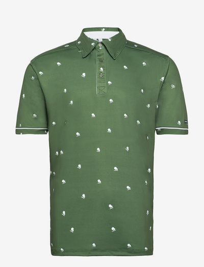 Carnaby Poloshirt - polos - olive/white