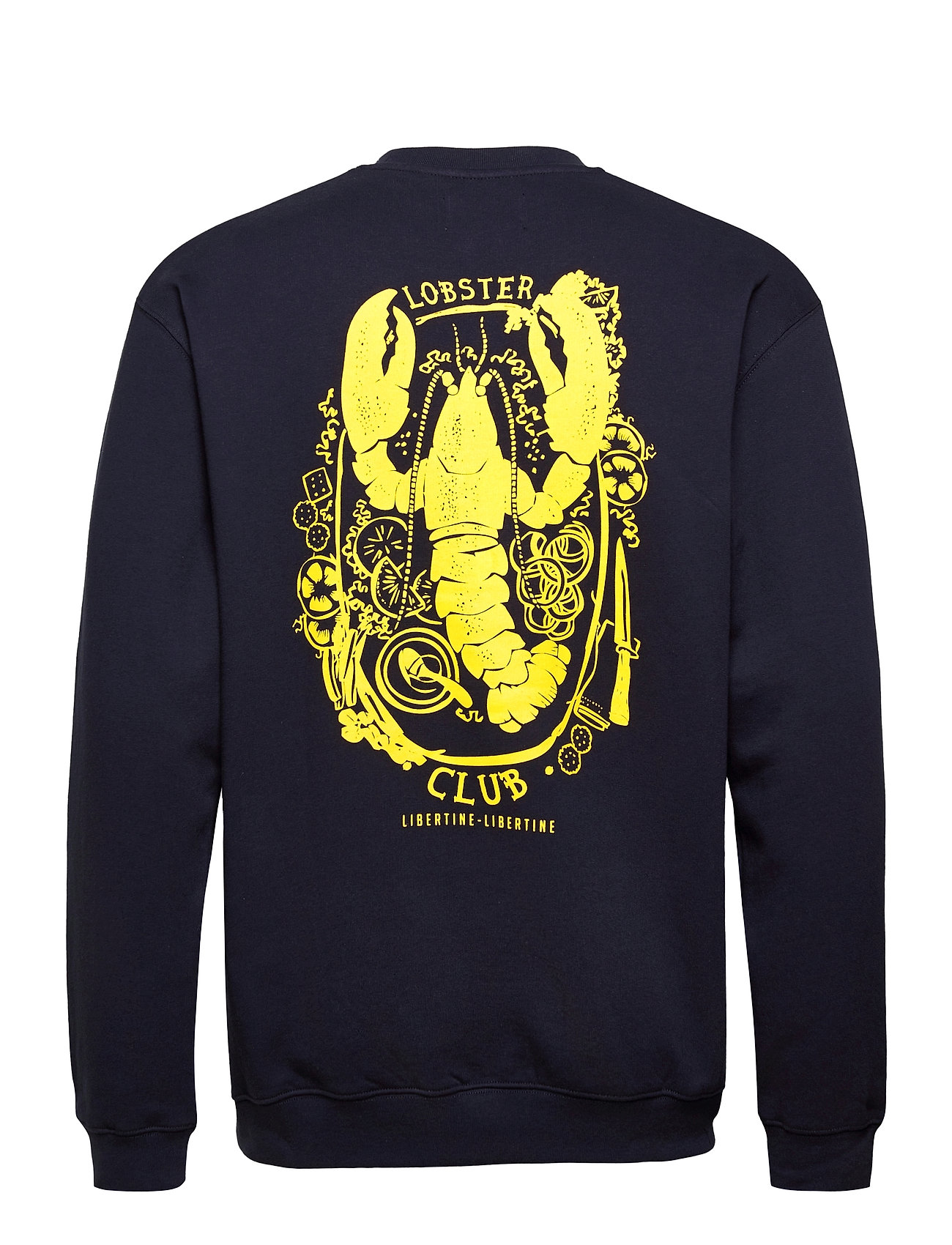 Society Lobster Club Sweatshirt Trøje Blå Libertine-Libertine