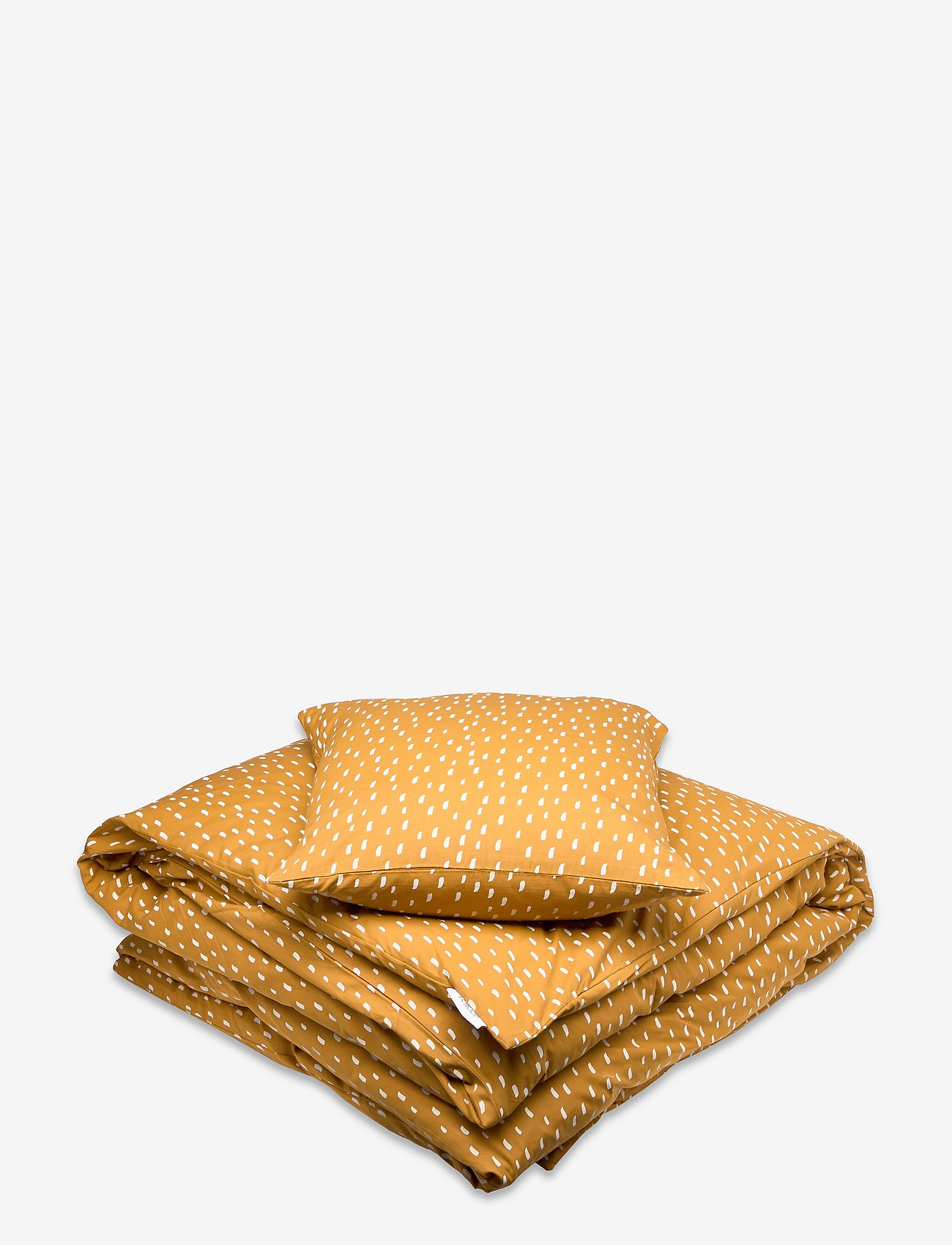Liewood - Carl adult bedding print - bed sets - graphic stroke/golden caramel - 0