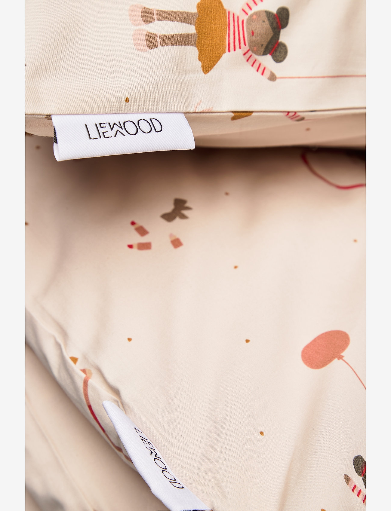 Liewood - Carl adult bedding print - bed sets - doll/sandy mix - 1