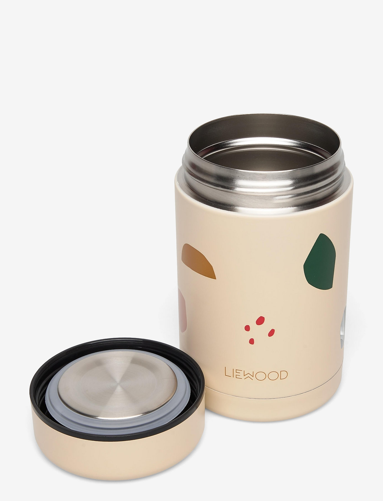 Liewood - Bernard food jar - thermoses - geometric foggy mix - 1