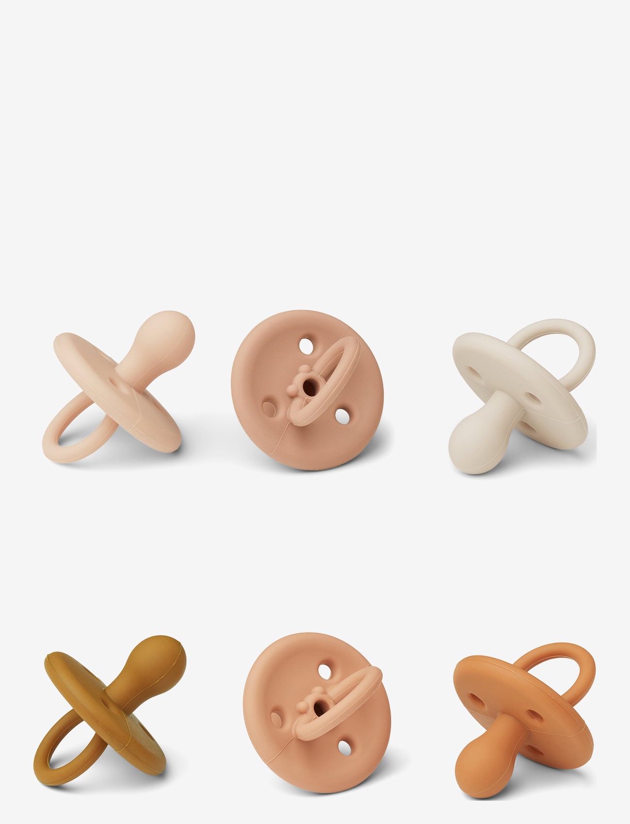 Liewood Paula Pacifier 6pack Pacifiers