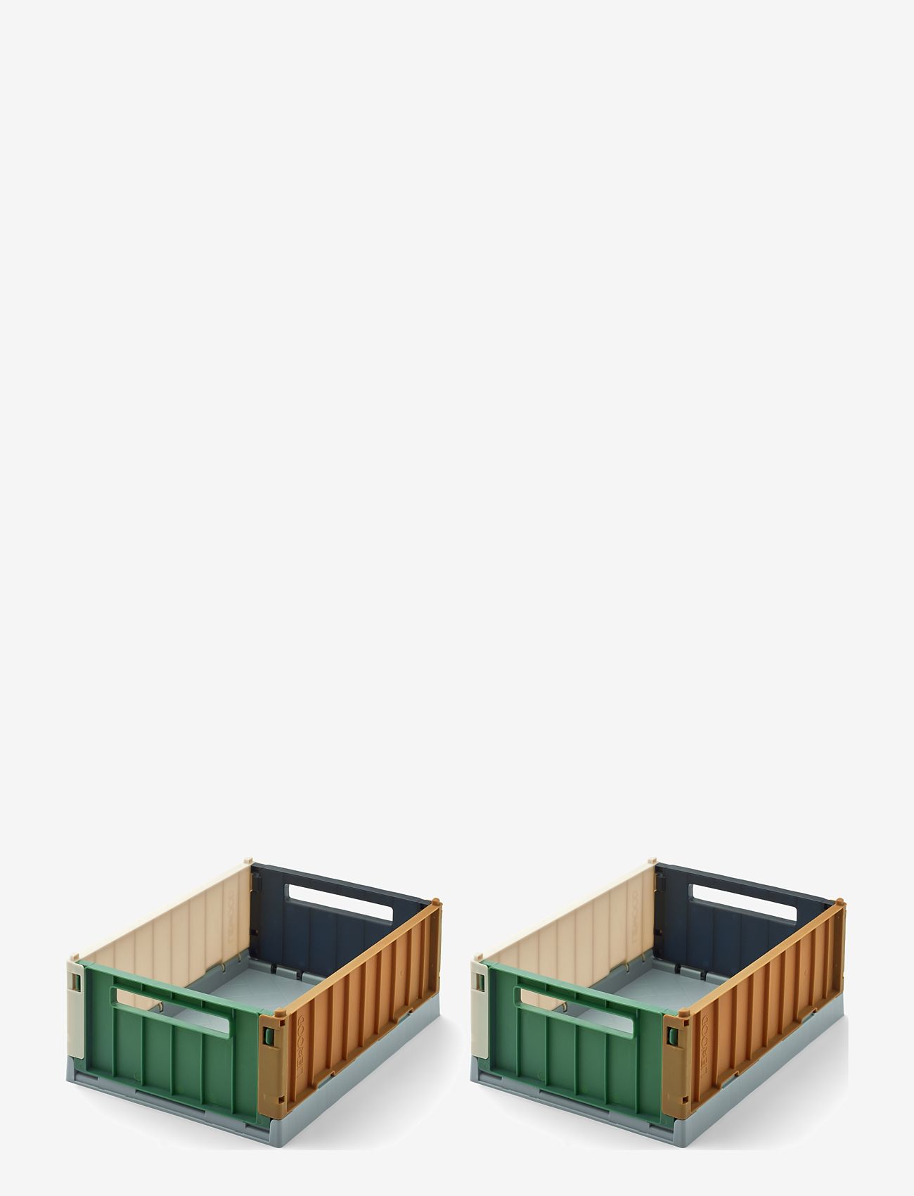 Liewood - Weston Storage Box S 2-pack - storage boxes - sea blue mix - 1