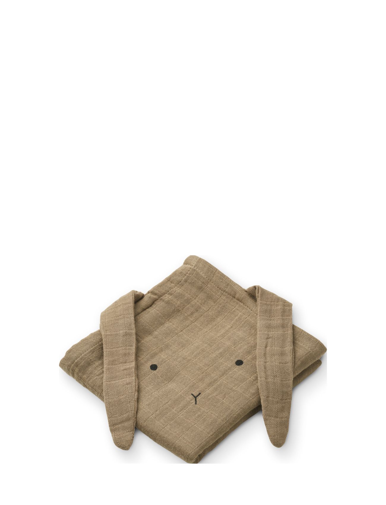 Hannah Muslin Cloth 2-Pack Beige Liewood