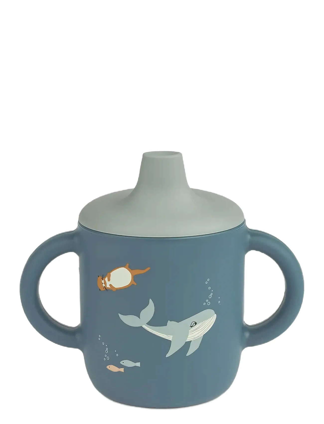 Liewood Neil Sippy Cup, One Size, Blue, Fodring Af Baby > Suttekopper, Børn