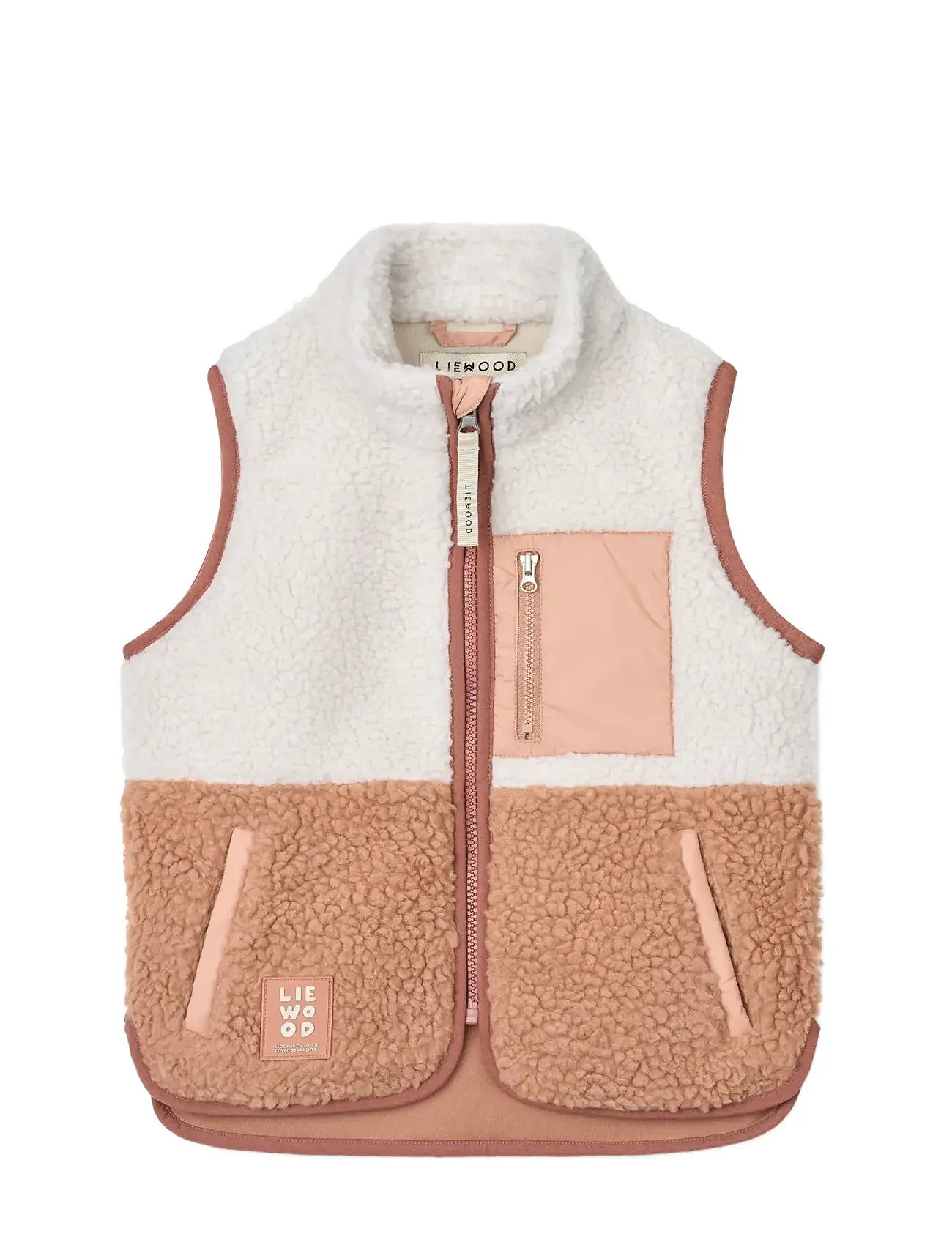 LIEWOOD Vada Pile Vest Patterned - 110 - Kinder