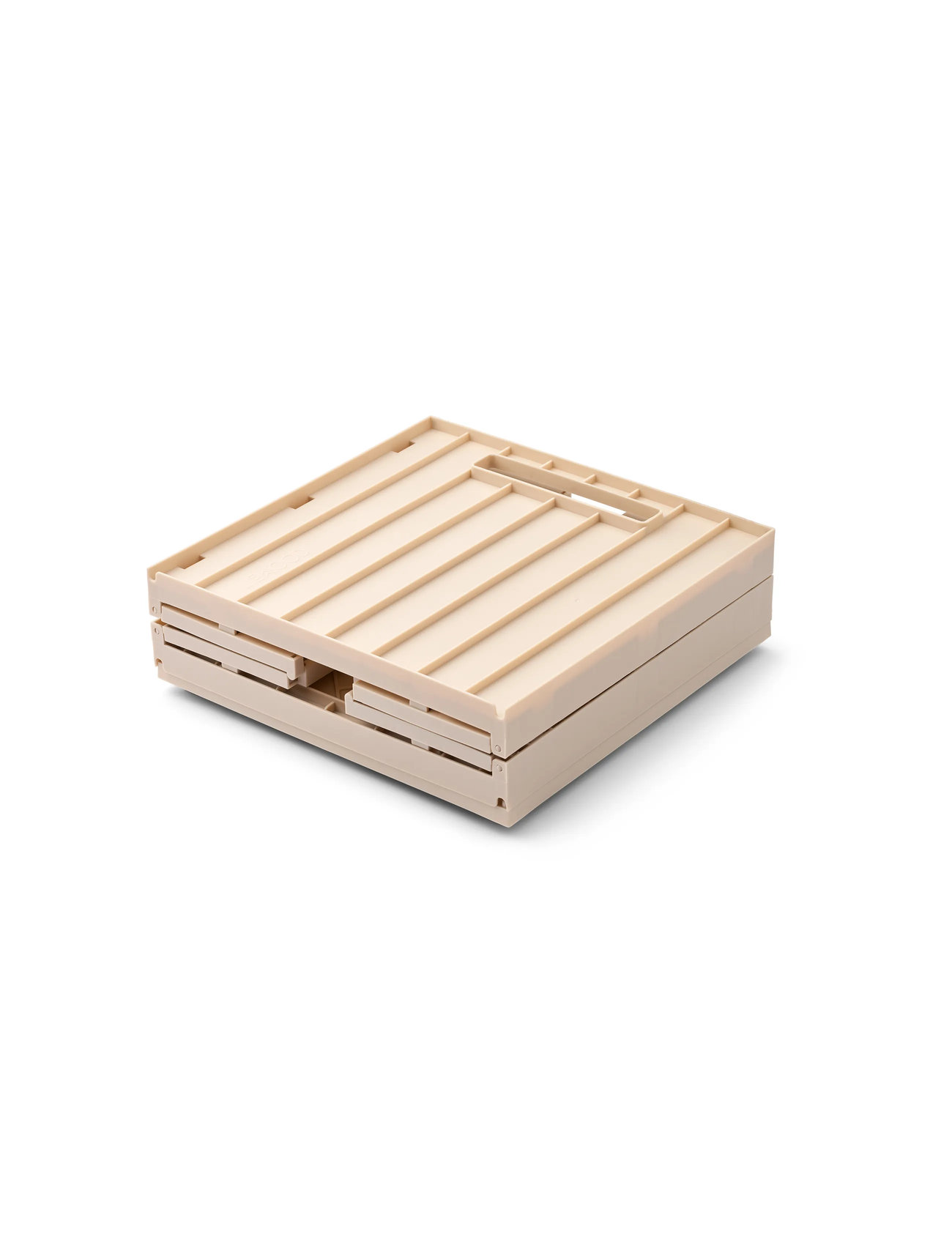 Liewood Elijah Storage Box W. Lid, One Size, Beige, Opbevaring > Opbevaringskasser, Børn
