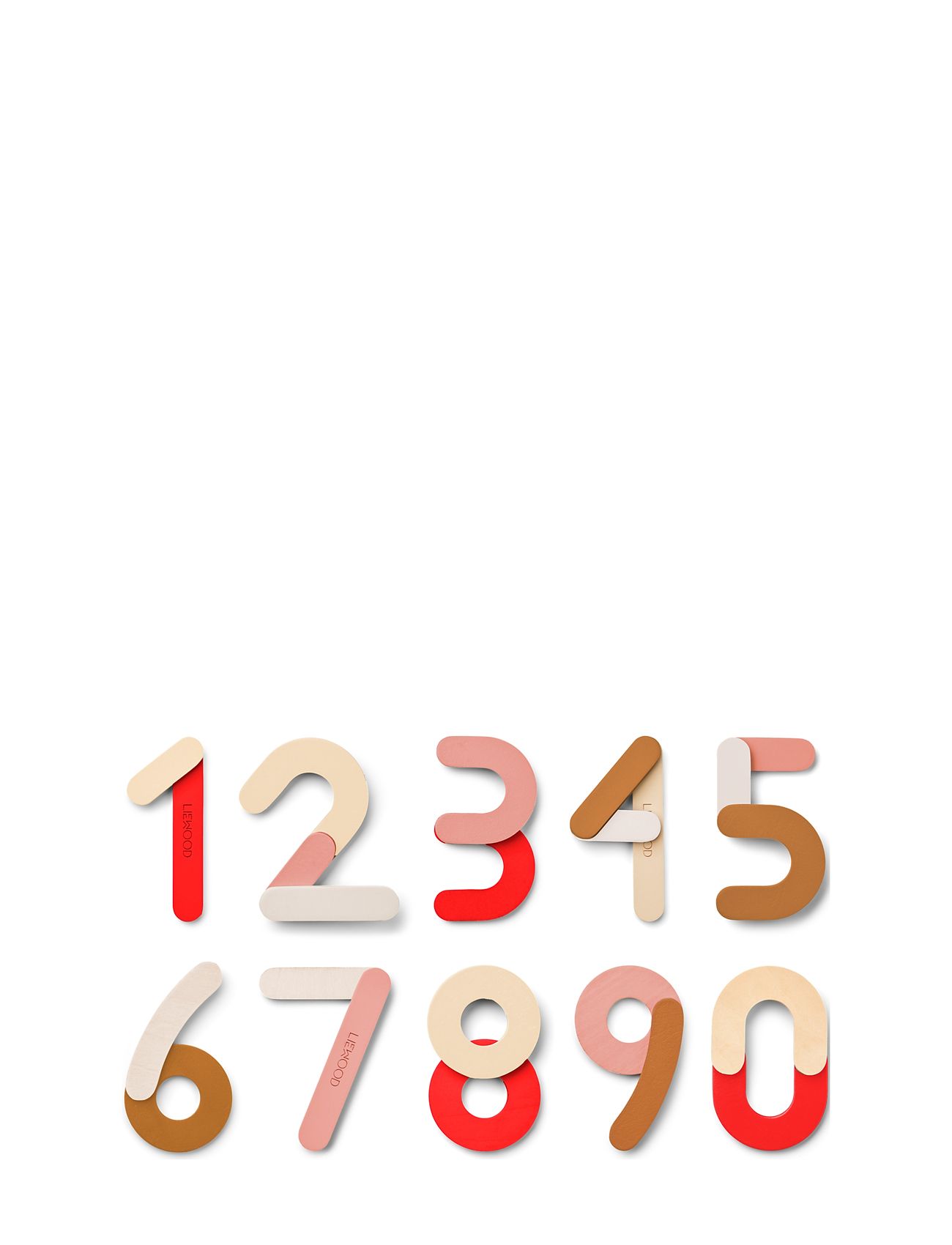Jota Magnetic Numbers Toys Puzzles And Games Games Educational Games Multi/patterned Liewood