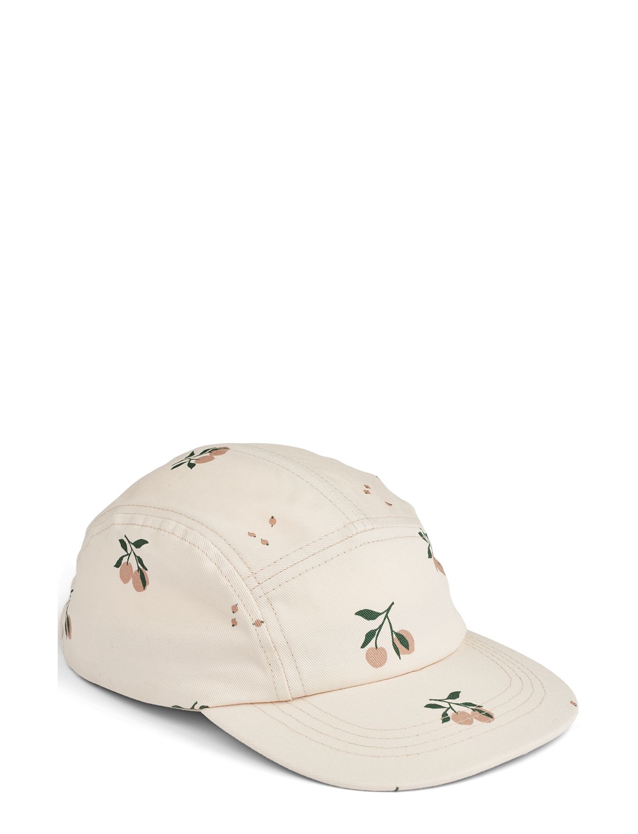 Rory Printed Cap Accessories Headwear Caps Cream Liewood