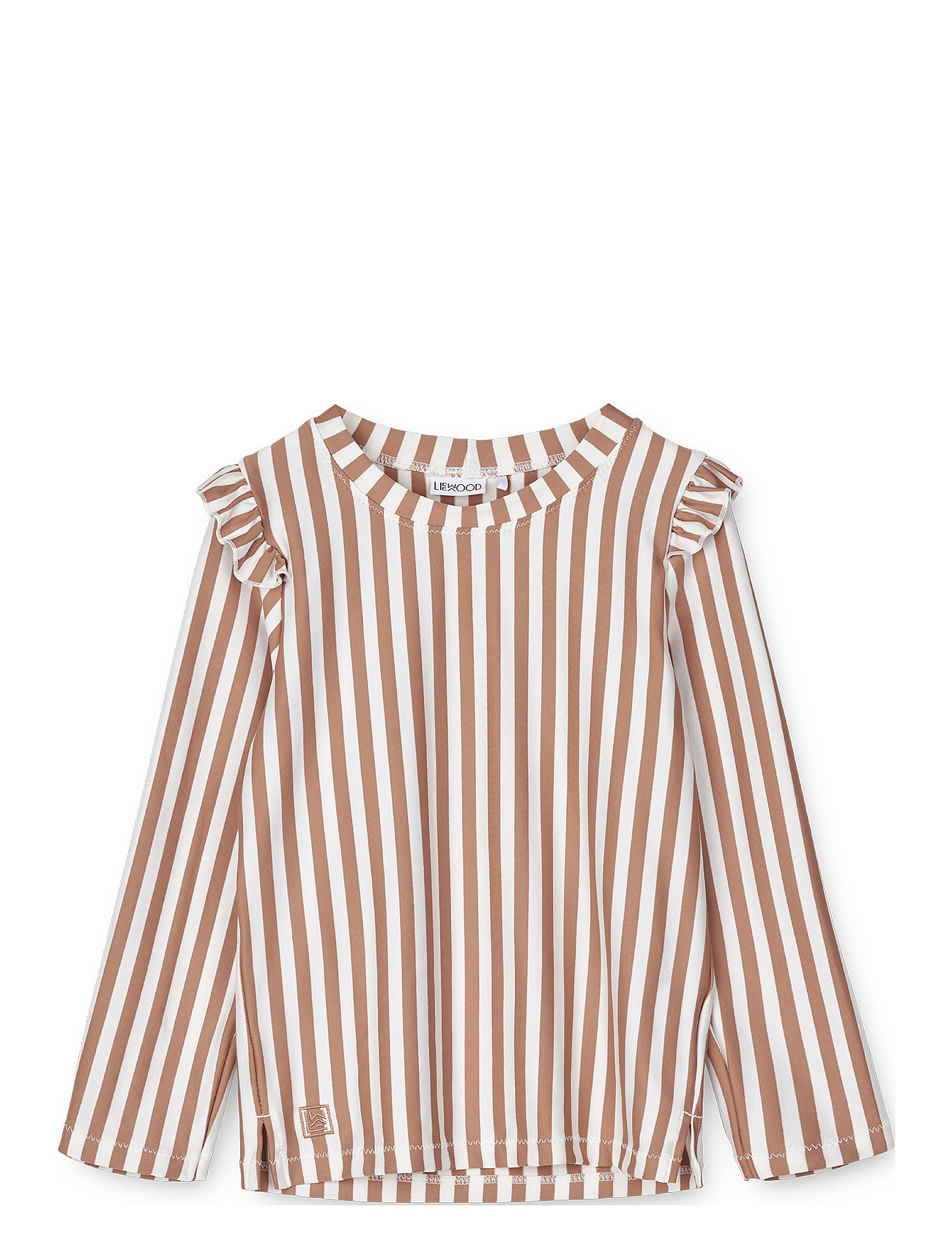 Tenley Printed Swim Tee Brown Liewood