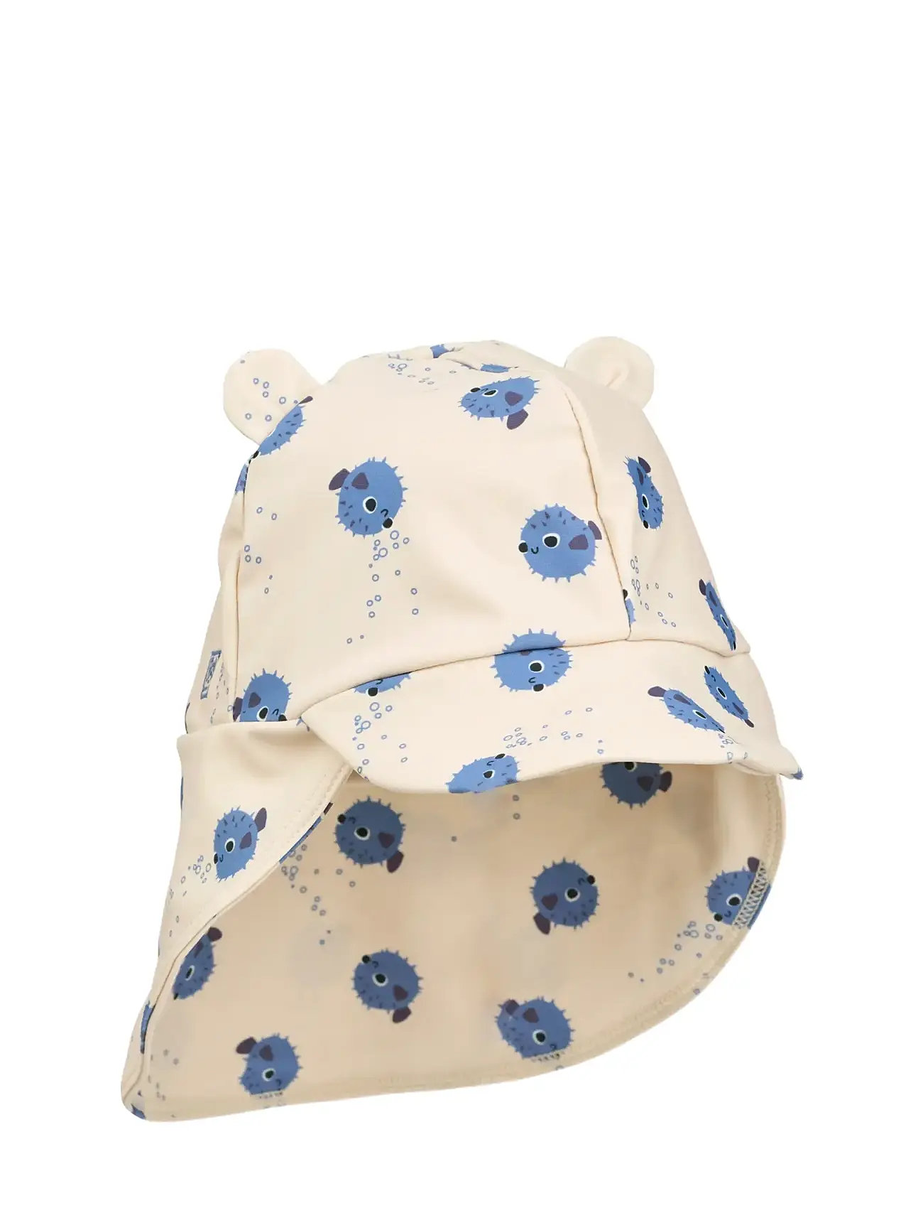Liewood Senia Sun Hat With Ears, 5/7Y, Cream, Tilbehør > Solhatte, Børn