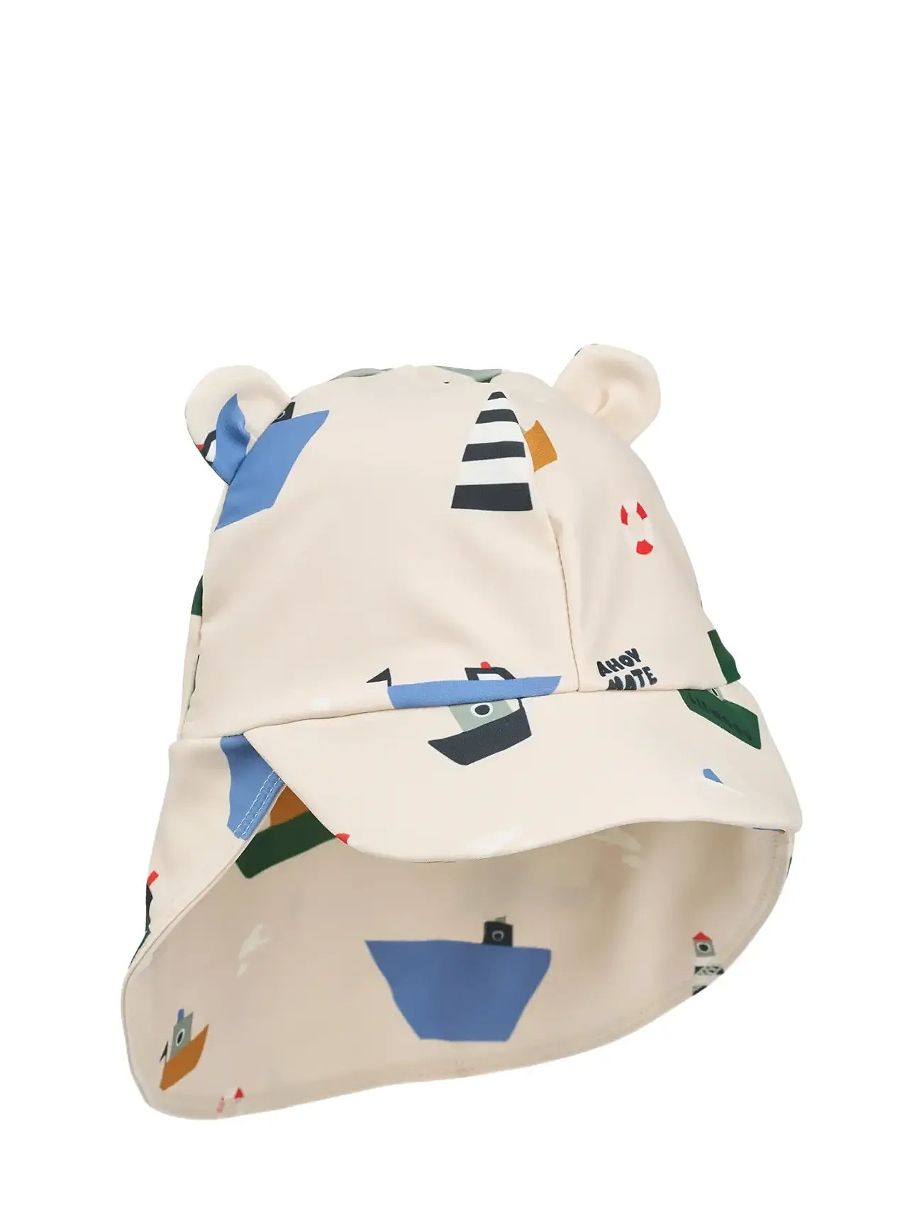 Liewood Senia Sun Hat With Ears, 0/3M, Beige, Tilbehør > Solhatte, Børn