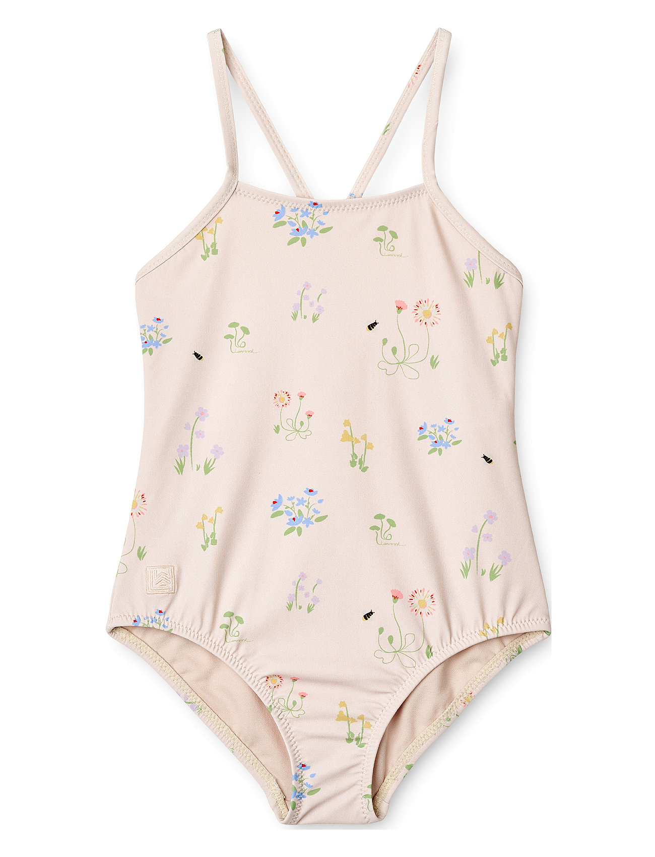 Fate Printed Swimsuit Baddräkt Badkläder Cream Liewood