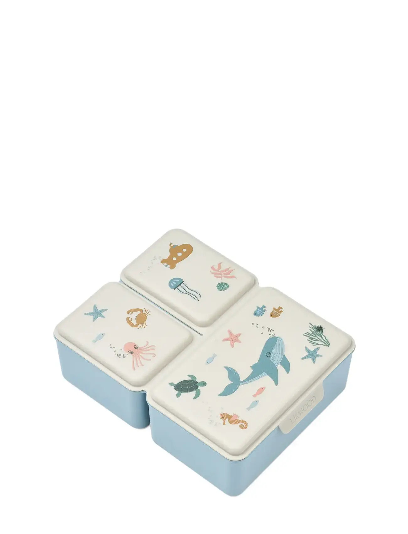 Liewood Driss Lunchbox, One Size, Blue, Måltidstid > Madkasser, Børn