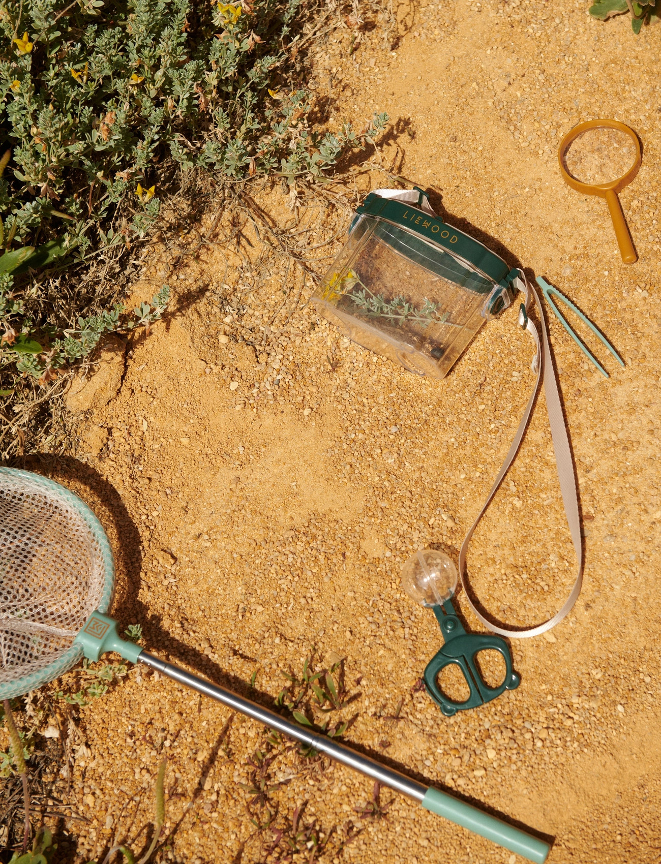 Liewood Ghita Outdoor Adventure Kit, One Size, Green, Outdoor Legetøj > Sand Legetøj, Børn