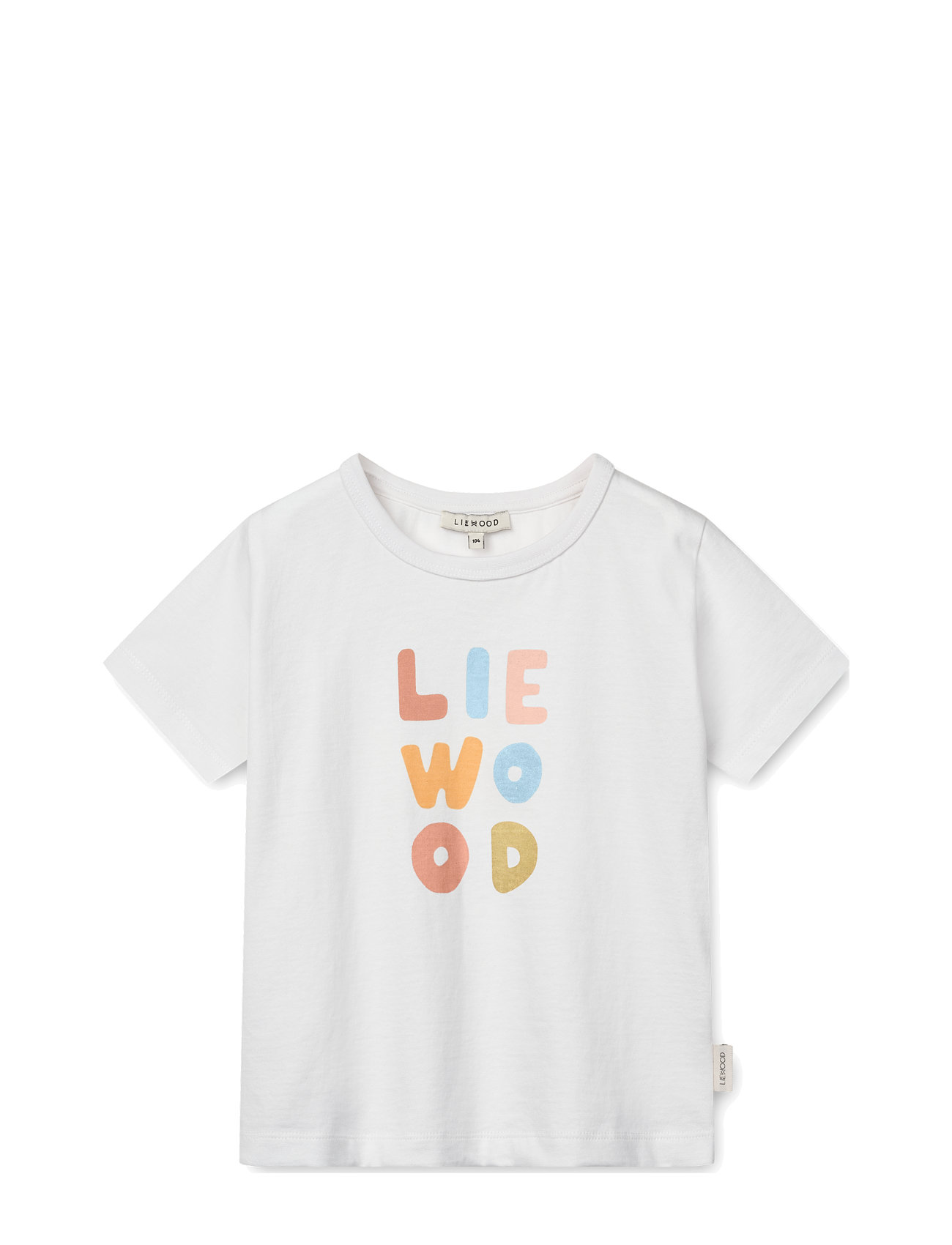 LIEWOOD Apia Placement Shortsleeve T-Shirt Weiß - 110 - Kinder