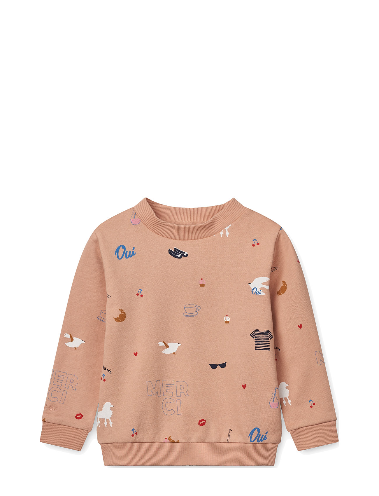 LIEWOOD Thora Printed Sweatshirt Pink - 122 - Kinder