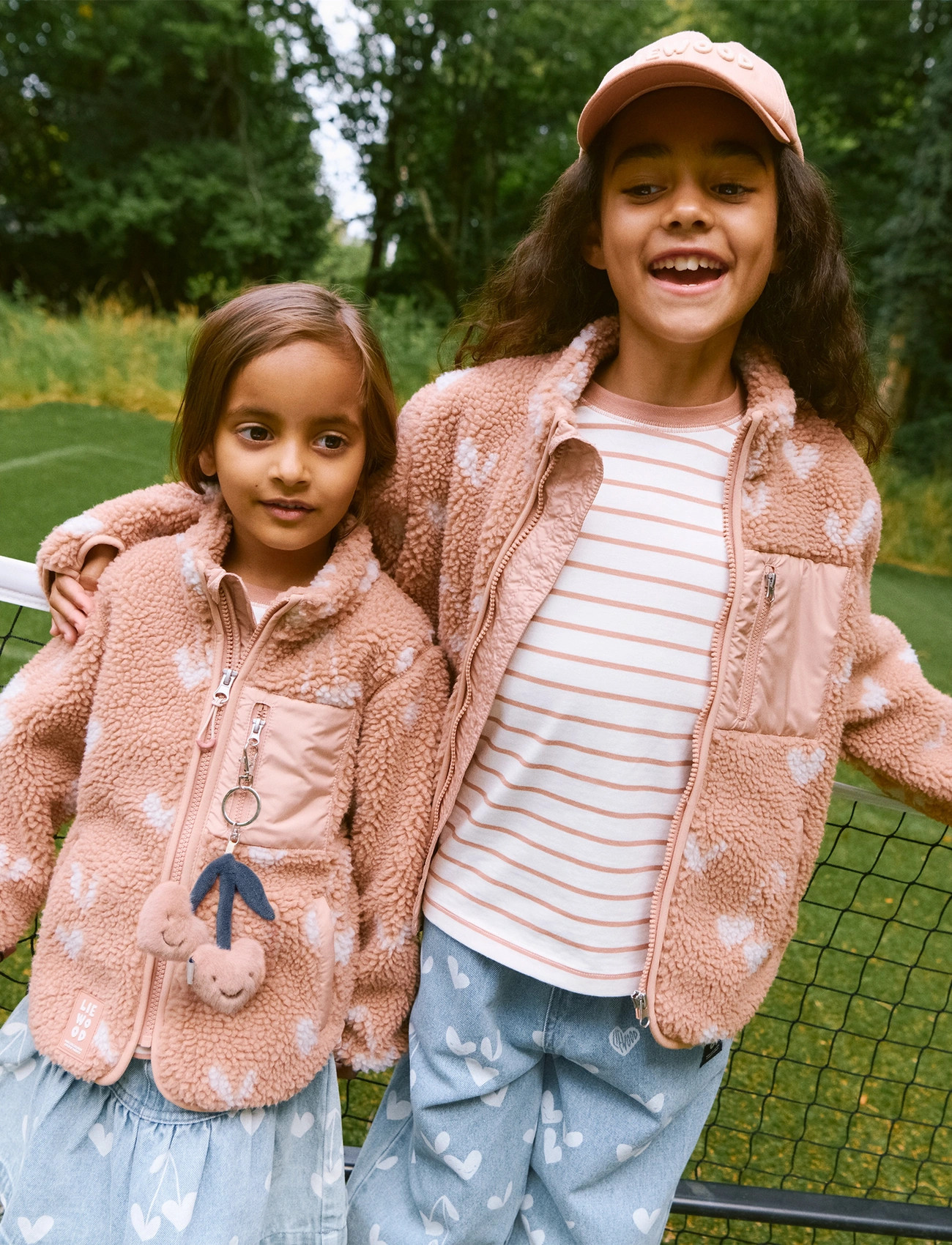 Liewood Nolan Pile Jacket, 140, Pink, Yderbeklædning Af Fleece > Fleecejakker, Børn