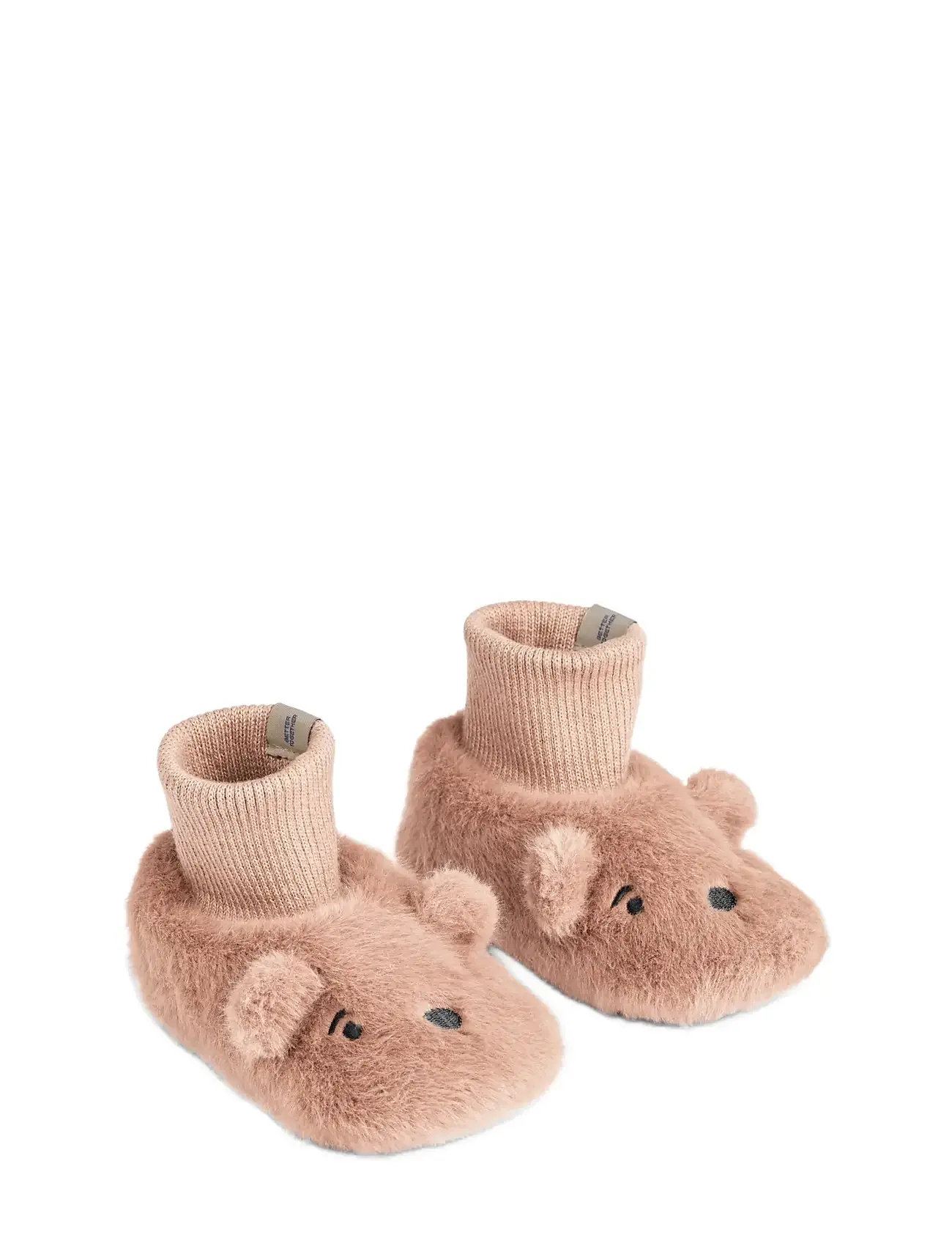 Liewood Beth Bear Plush Slipper, 16/17, Pink, Sko > Tøfler Og Indendørssko, Børn
