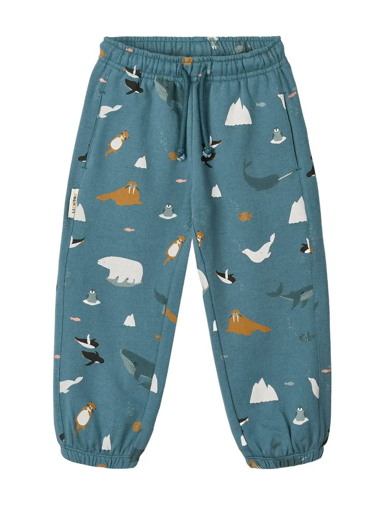 LIEWOOD Arlo Printed Jogginghose Blau - 98/104 - Kinder