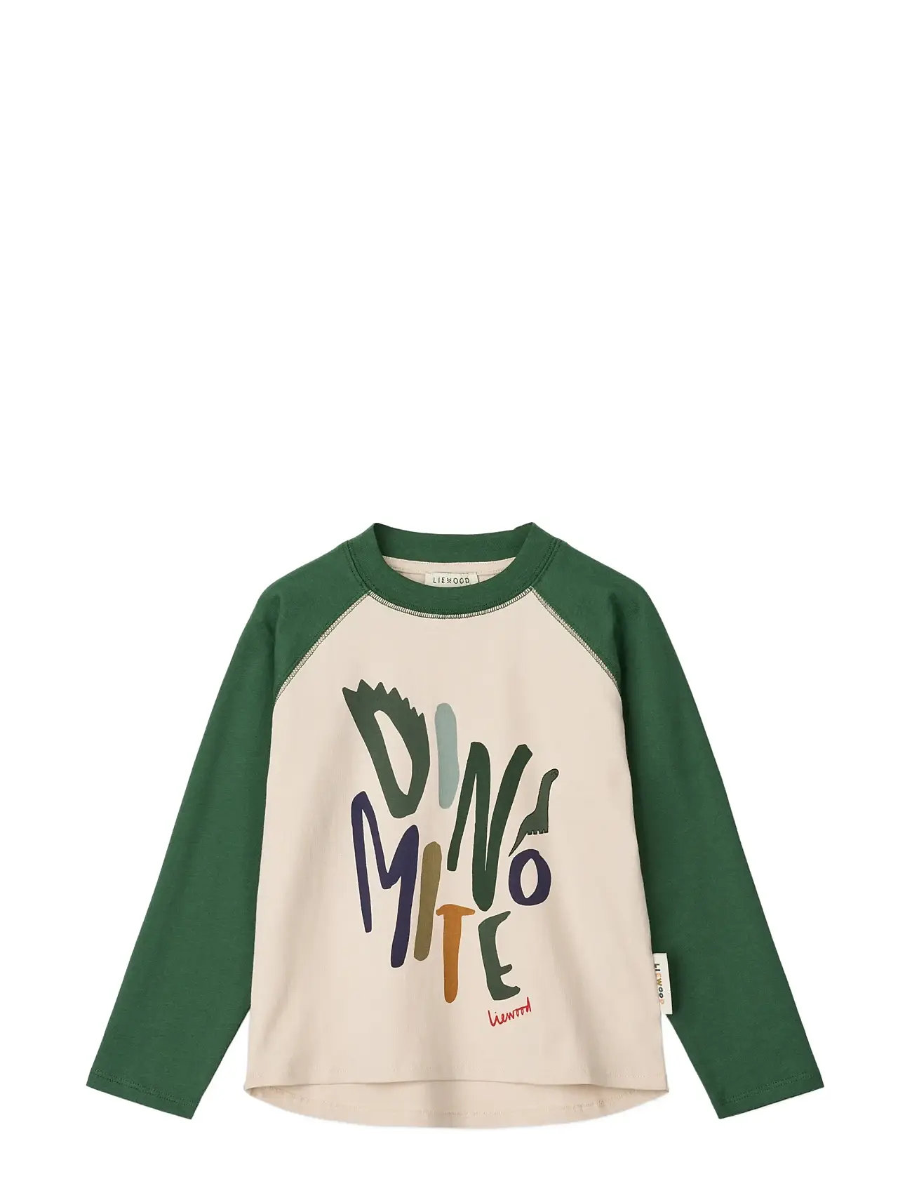 LIEWOOD Ellington Placement T-Shirt Cream - 98/104 - Kinder