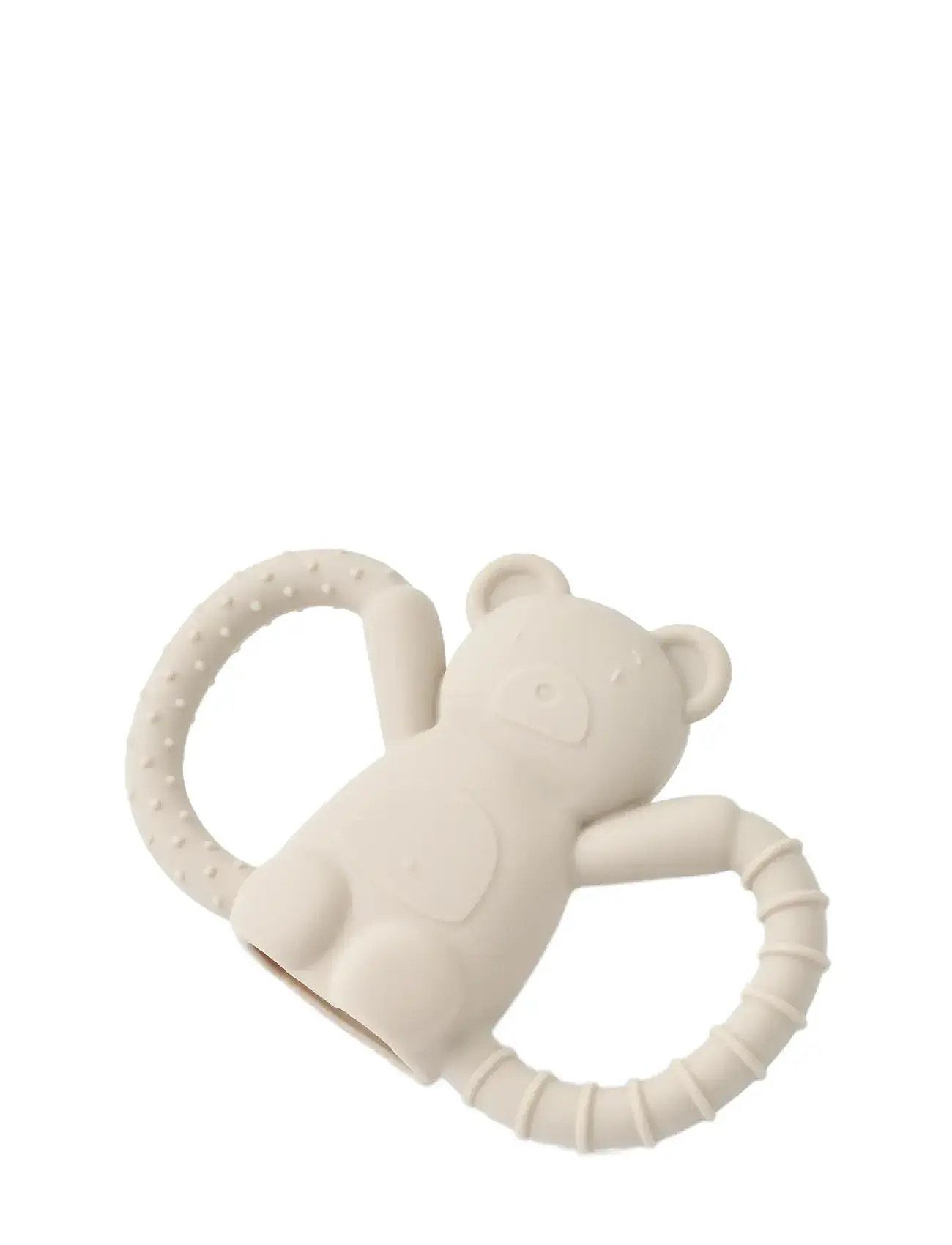 Liewood Magdalene Mr Bear Teether, One Size, White, Baby Legetøj > Teething Legetøj, Børn