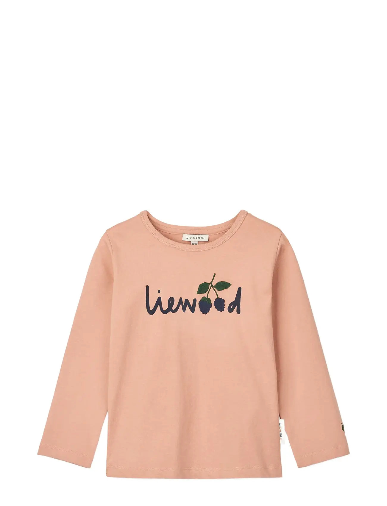 LIEWOOD Apia Placement Longsleeve T-Shirt Pink - 134/140 - Kinder