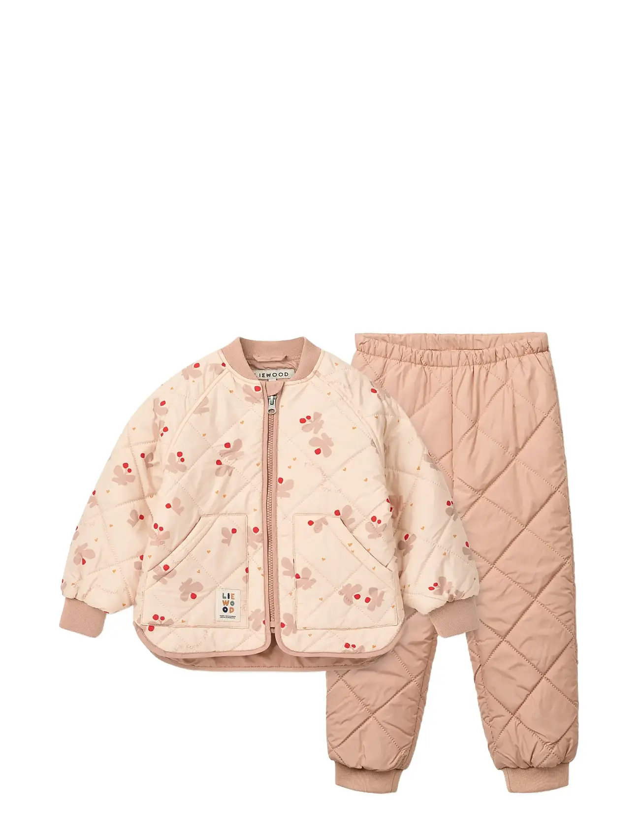 Liewood Zella Thermo Set, 80, Pink, Termo-Yttertøj > Termo-Sæt, Børn
