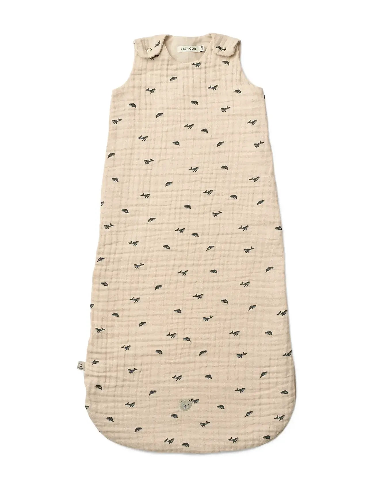 Liewood Flora Printed Sleeping Bag, 80/86, Beige, Babysøvn > Soveposer Til Babyer, Børn
