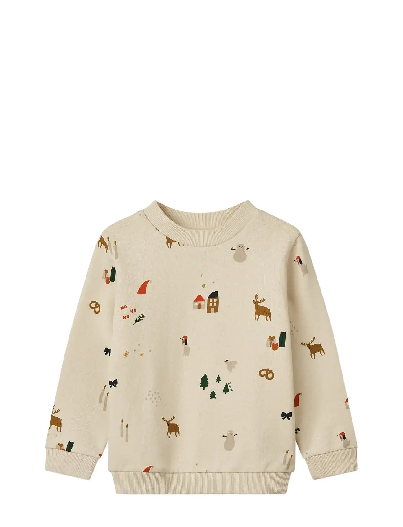 LIEWOOD Thora Printed Sweatshirt Cream - 86/92 - Kinder